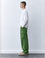 Straight Fit Cargo Pants – Green