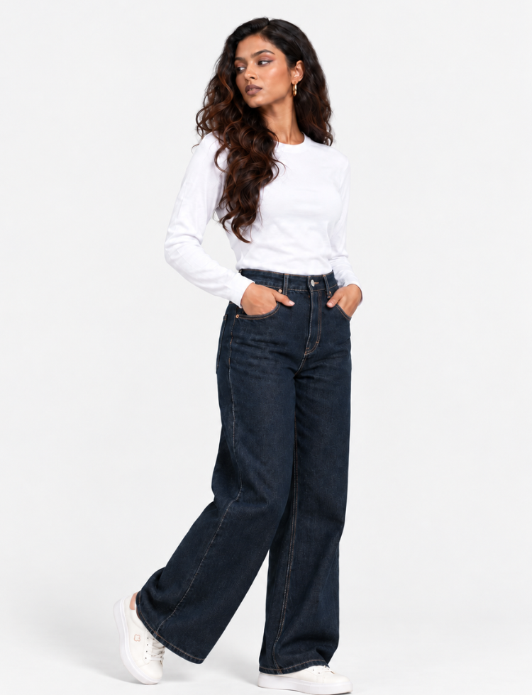 Dark Indigo Jeans - women