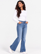 Light Blue Bootcut Jeans